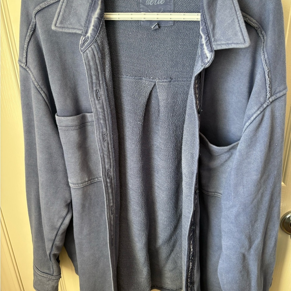 Aerie fleece lumber Jane